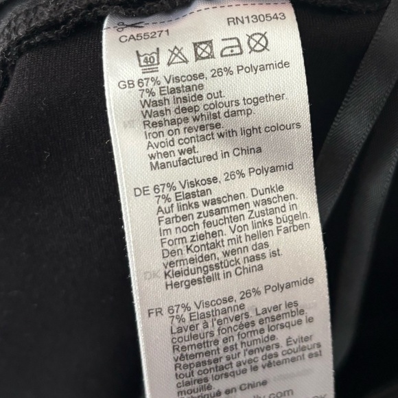 Ponte Slim Dress Pant - Picture 5 of 5